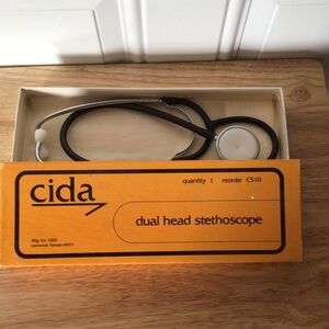Cida dual head stethoscope